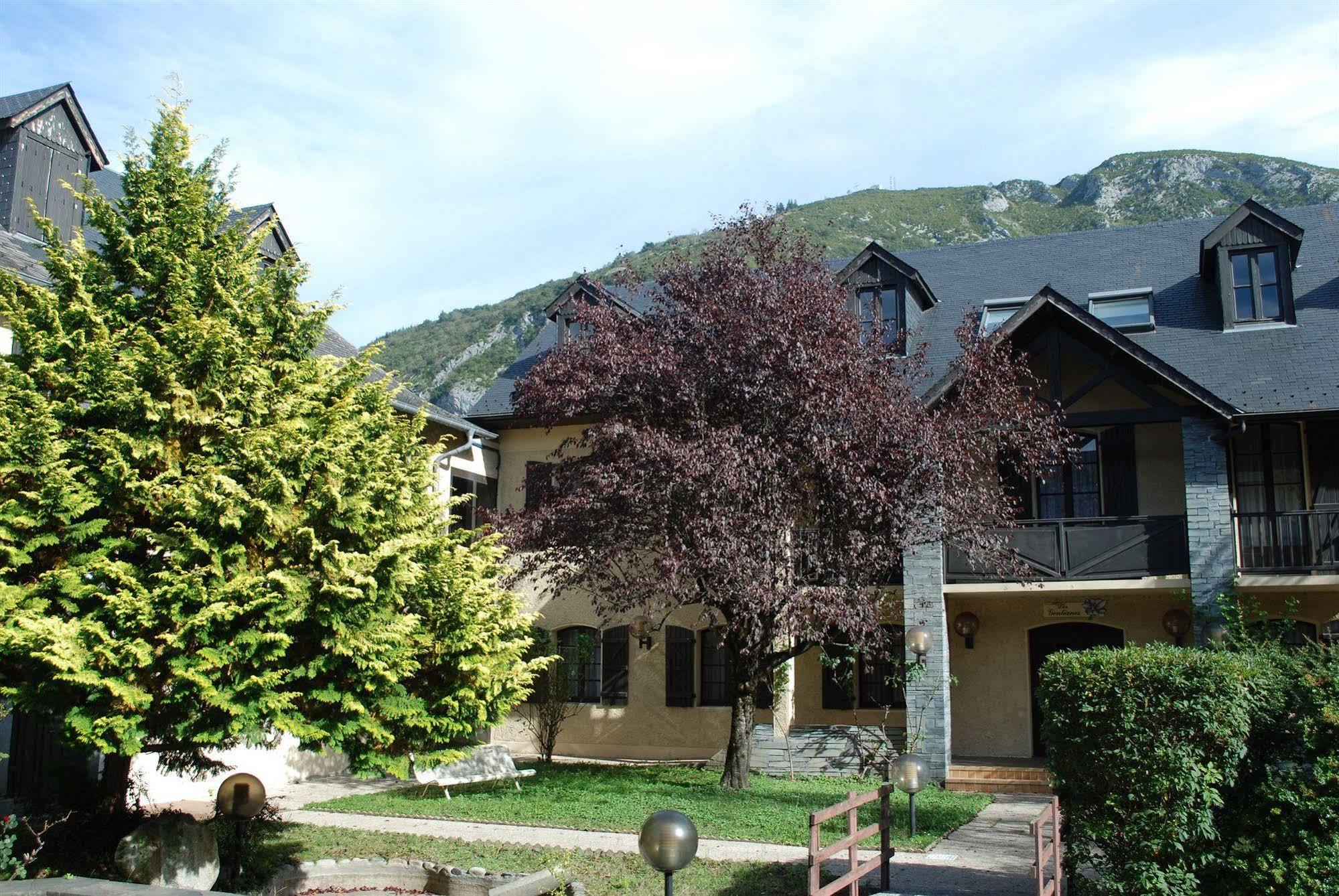 Les Gentianes Otel Aspin-en-Lavedan Dış mekan fotoğraf